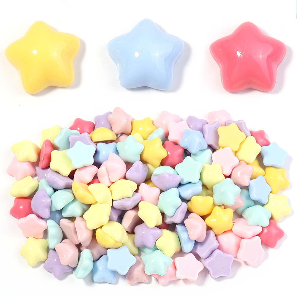 50pcs/lot 16mm Colorful Star R - Resin Crafts Diy review and price