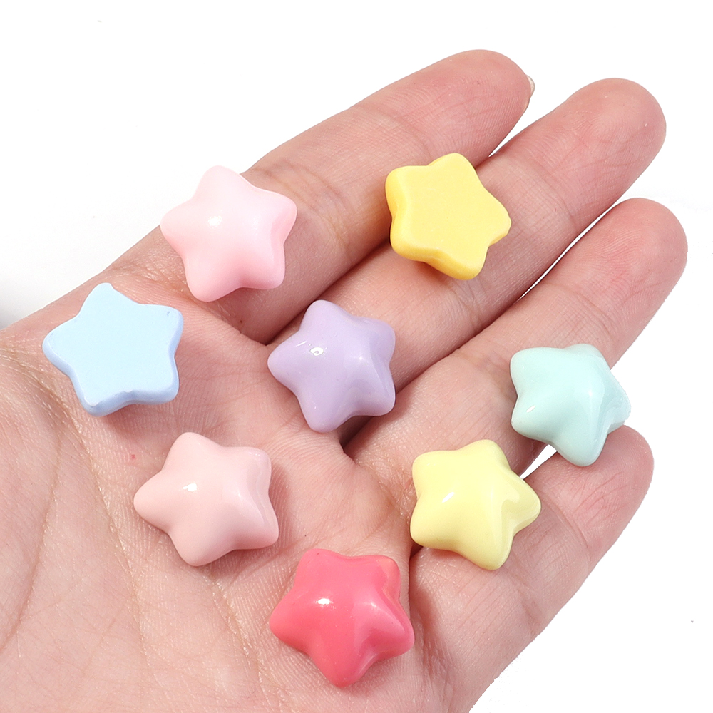 50pcs/lot 16mm Colorful Star R - Resin Crafts Diy review and price
