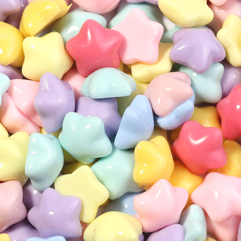 50pcs/lot 16mm Colorful Star R - Resin Crafts Diy review and price