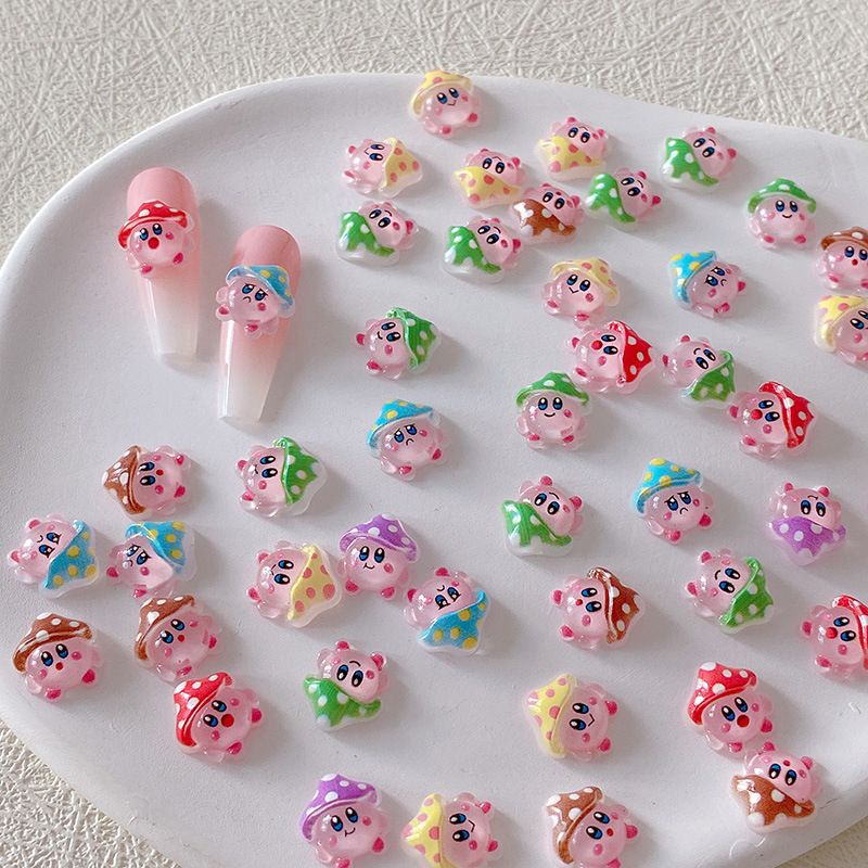 2/10/20pcs Kirby Nail Charms 3 - Crafting Resin review and price