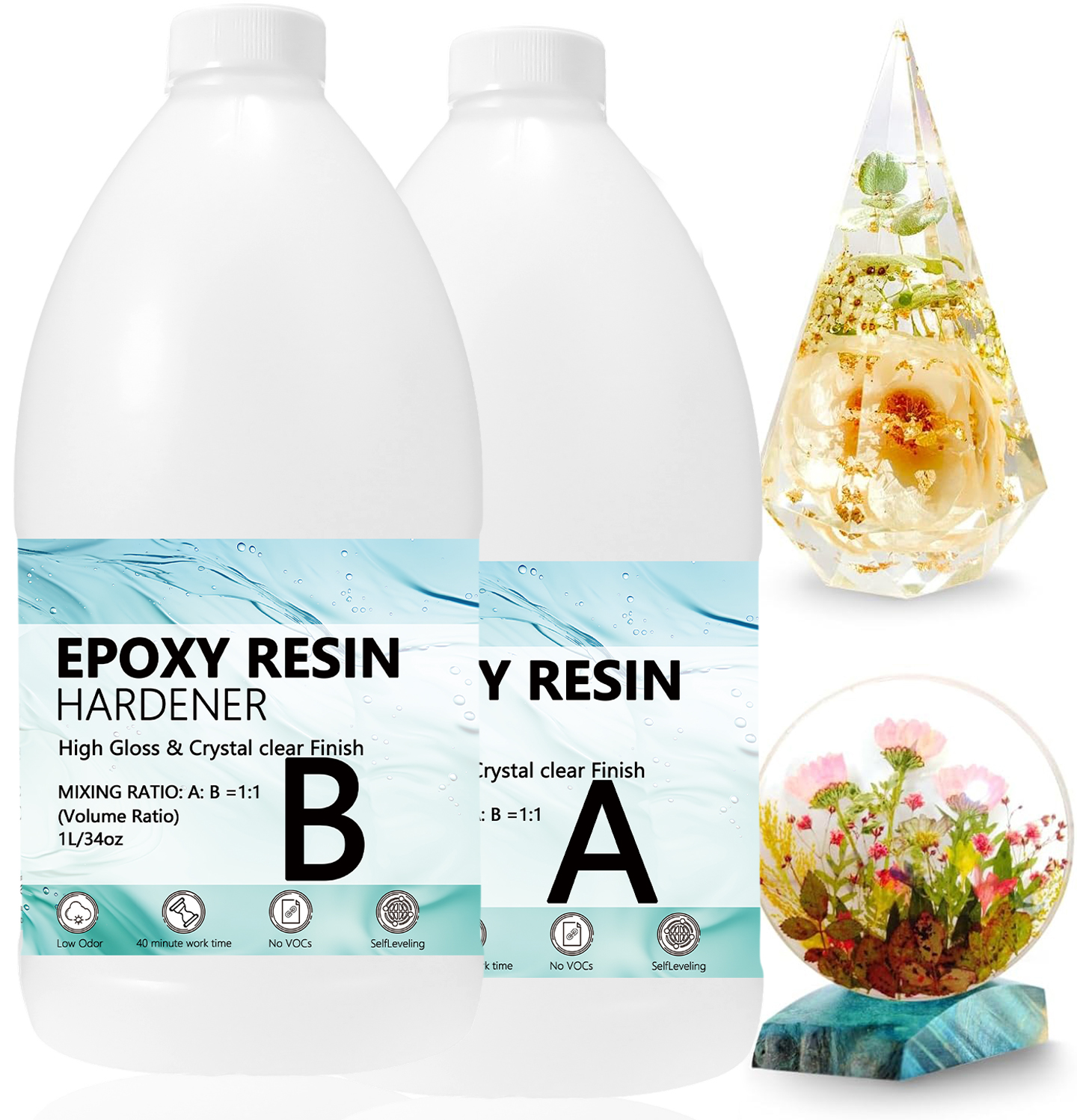 Epoxy Resin Kits Set, Art Kit  - Resin Craft For Beginners review and price