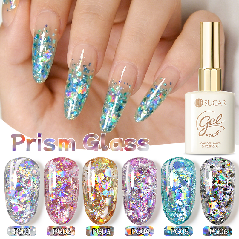 UR SUGAR 6PCS Chunky Glitter G - Resin Glitter Pack review and price