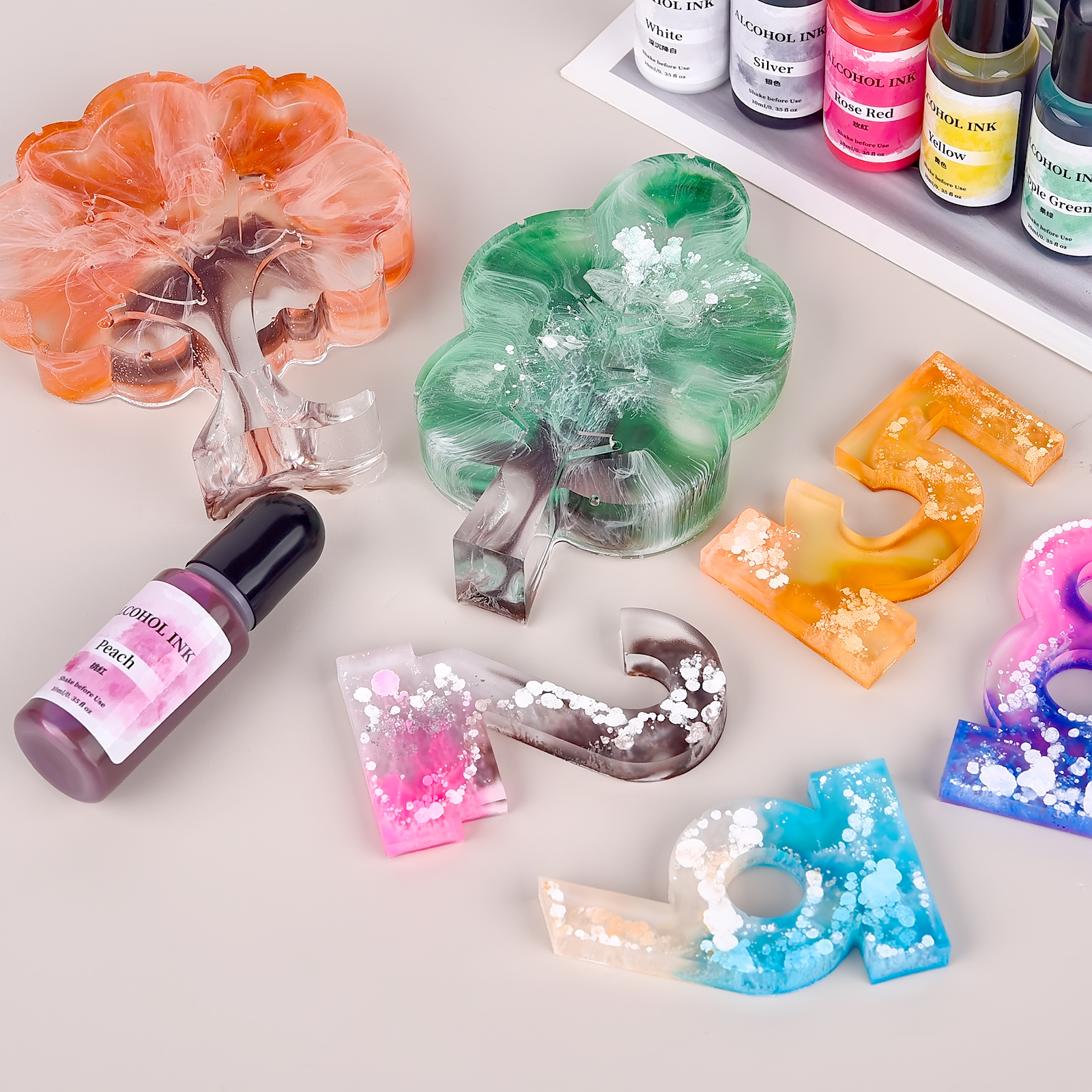 10ml Colorant Dye For DIY Epox - Resin Dye Alcohol review and price