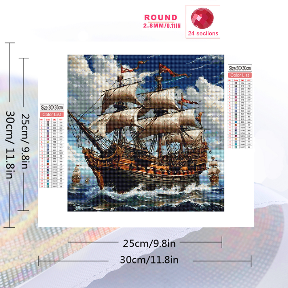 Momoart Diamond Painting Ship  - Resin Craft For Beginners review and price