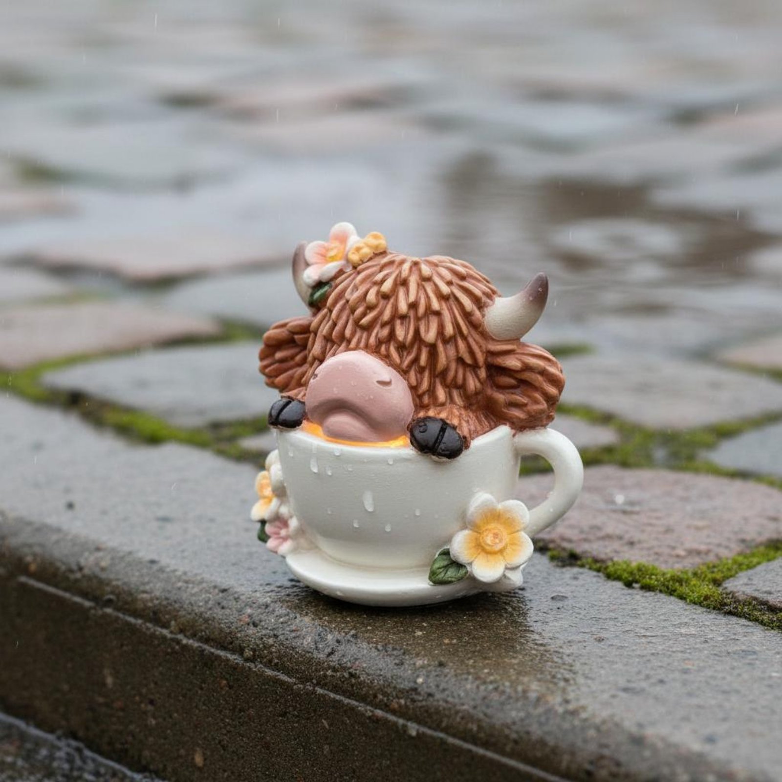 Highland Cow Garden Light Resi - Crafting Resin review and price