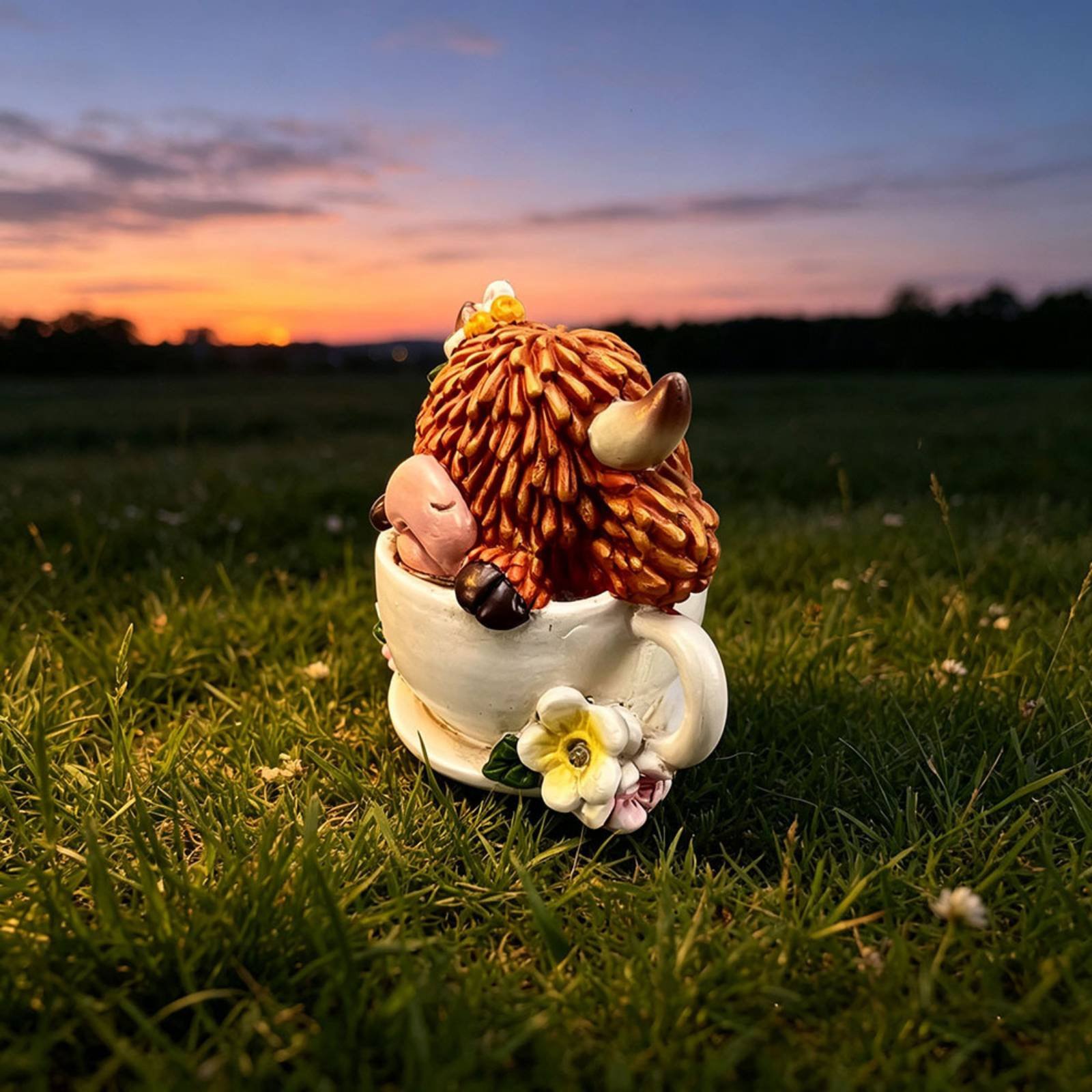 Highland Cow Garden Light Resi - Crafting Resin review and price