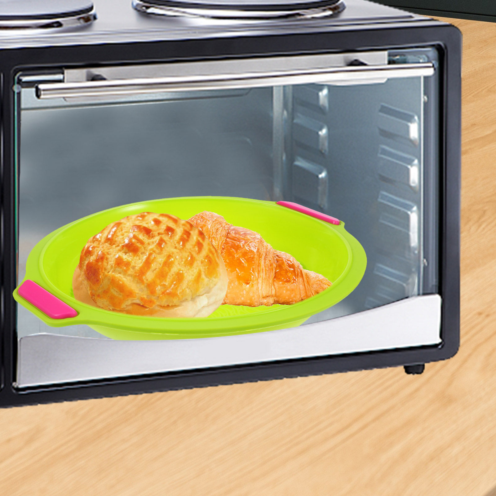 9 Inches Silicone Cake Pan Non - Silicone Mold Tray review and price