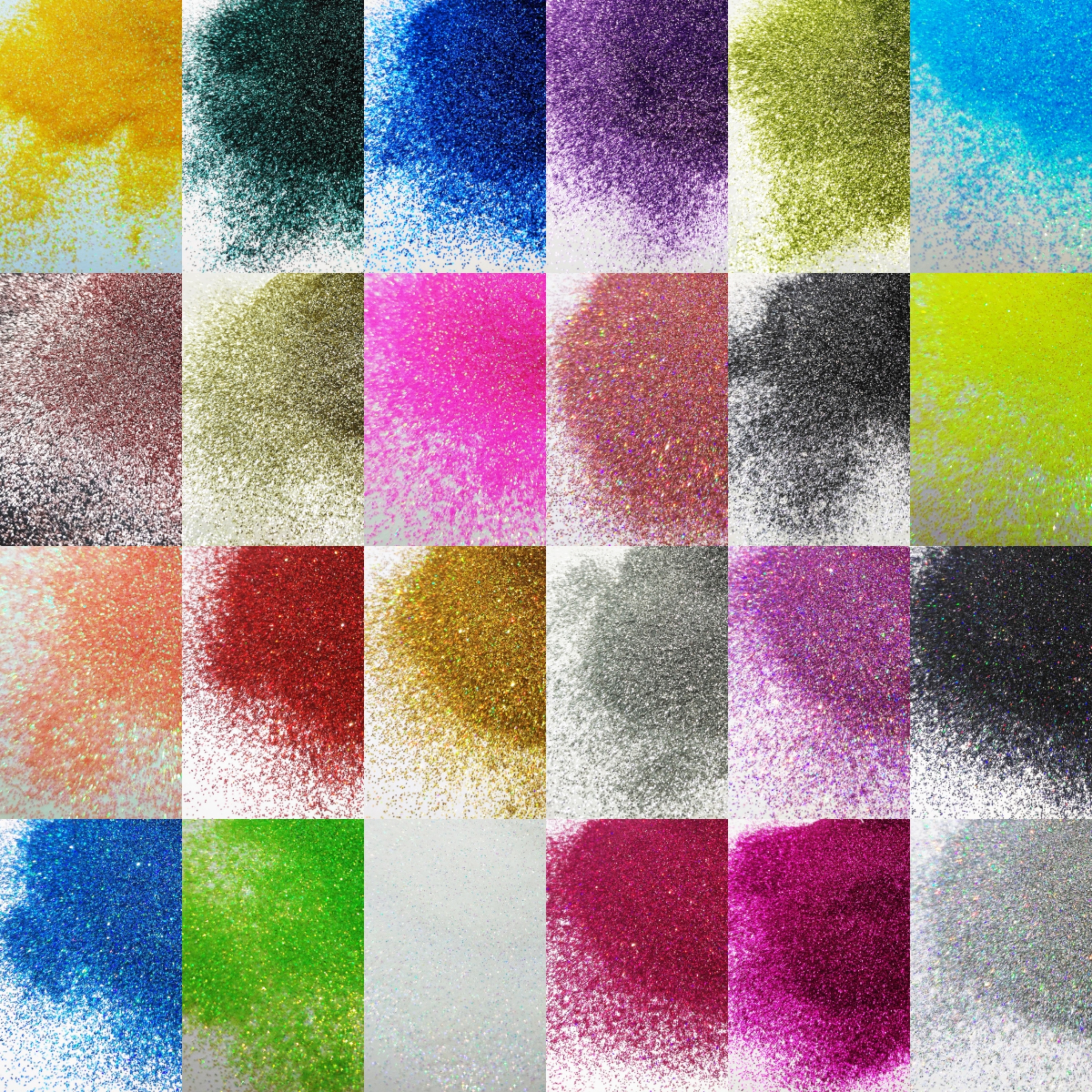 24-Color Cosmetic Iridescent H - Resin Glitter Pack review and price