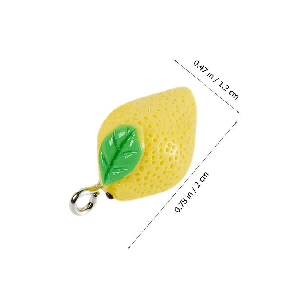 10Pcs Mini Lemon Charms Resin  - Crafting Resin review and price