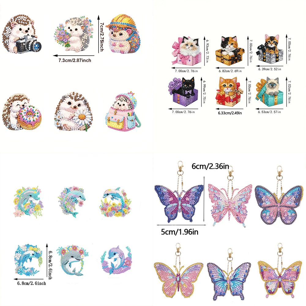 DIY Diamond Painting Keychains - Resin Craft For Beginners review and price