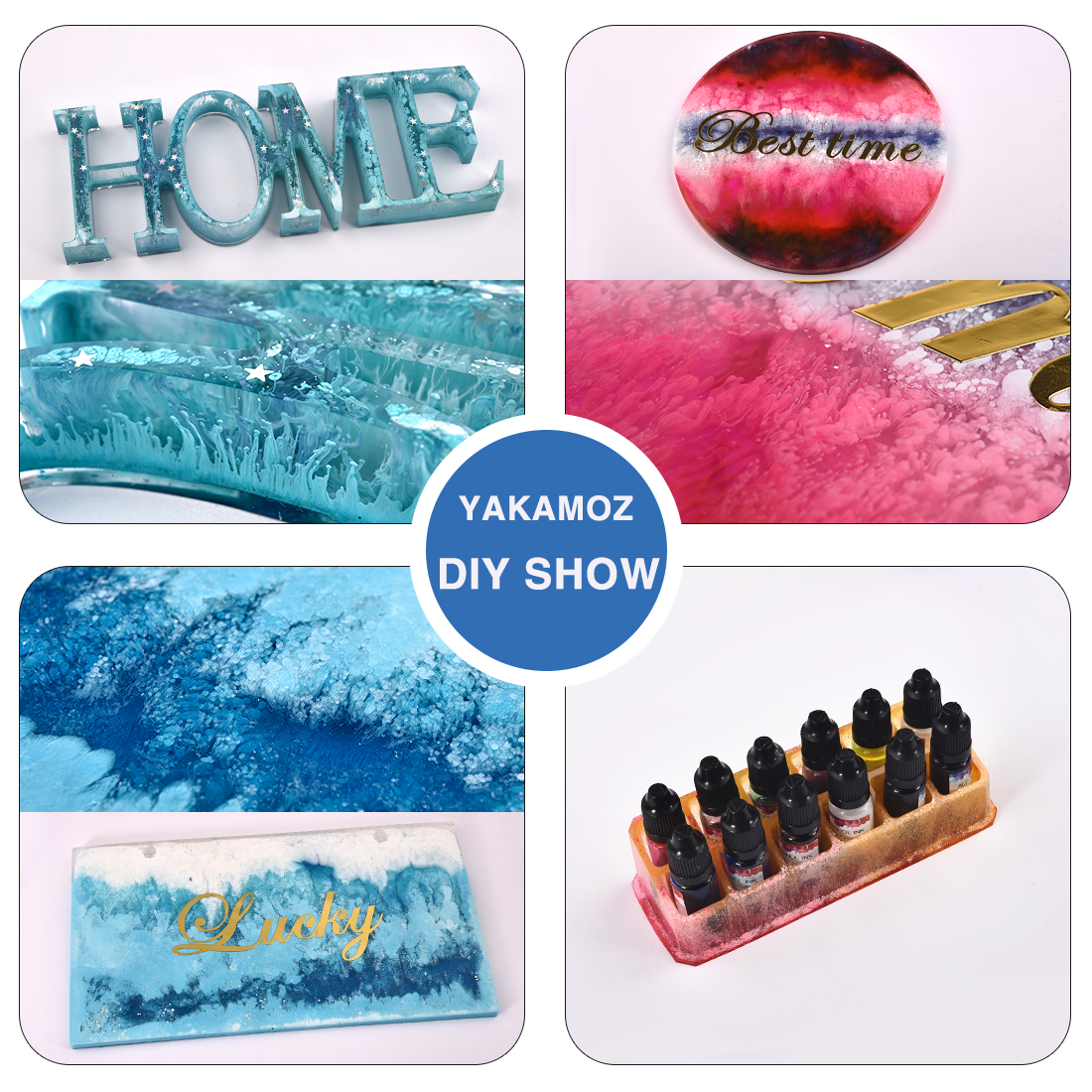 1 Set Resin Pigment Kit Art In - Resin Dye Alcohol review and price