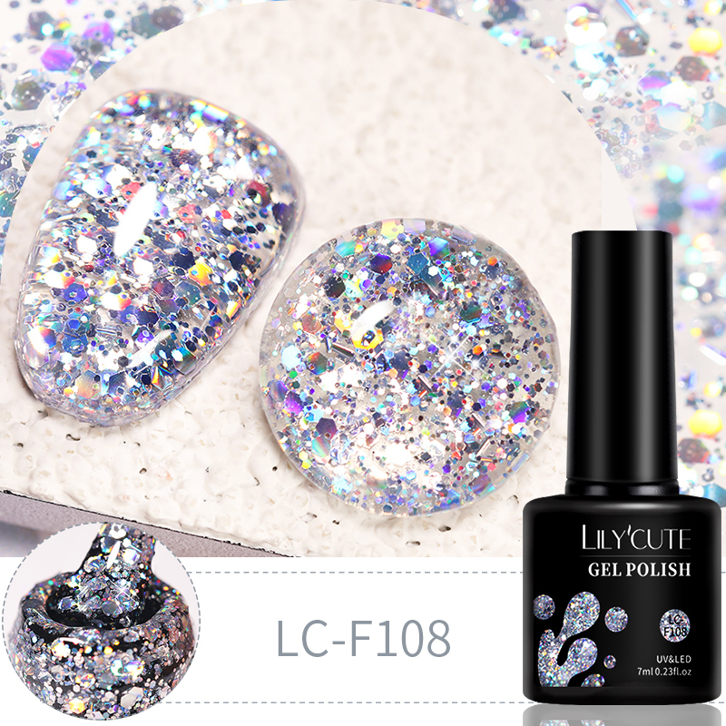 LILYCUTE 7ml 6Pcs/Set Glitter  - Resin Glitter Pack review and price