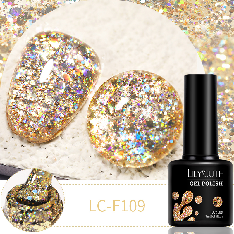 LILYCUTE 7ml 6Pcs/Set Glitter  - Resin Glitter Pack review and price