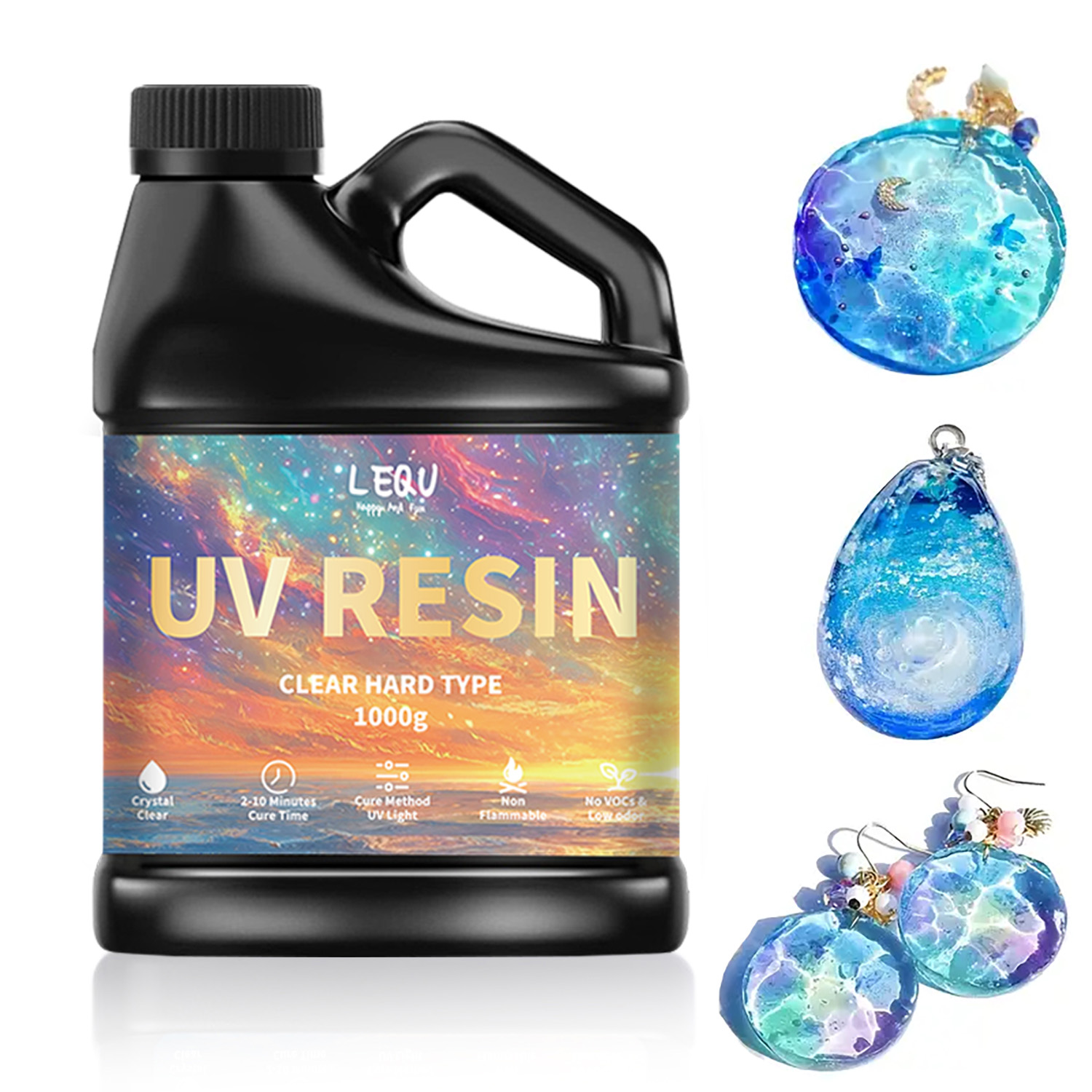 100/200/500/1000g UV Epoxy Res - Epoxy Uv Resin Kit review and price